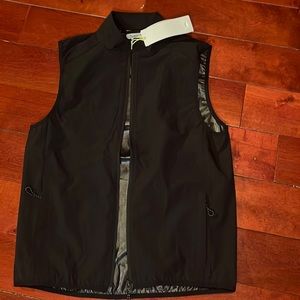 Black casual vest